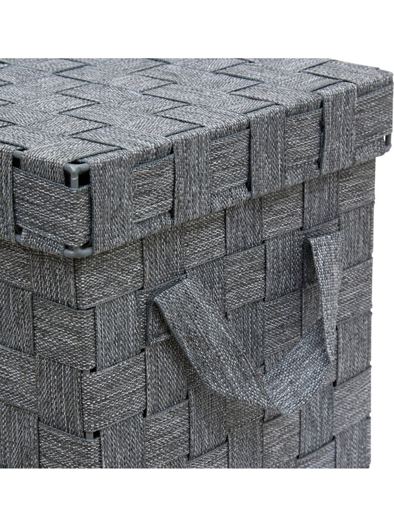 Lot de 2 paniers de rangement LISE Gris - Kiabi