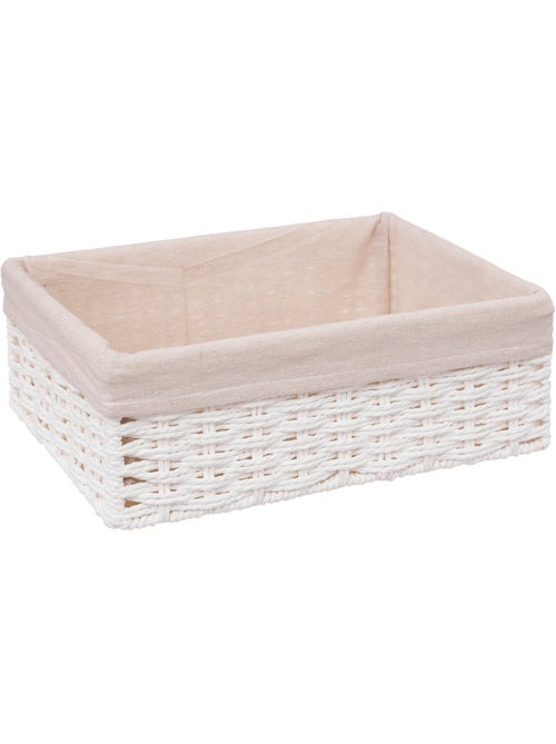 Lot de 2 paniers de rangement VANNERIE - Kiabi