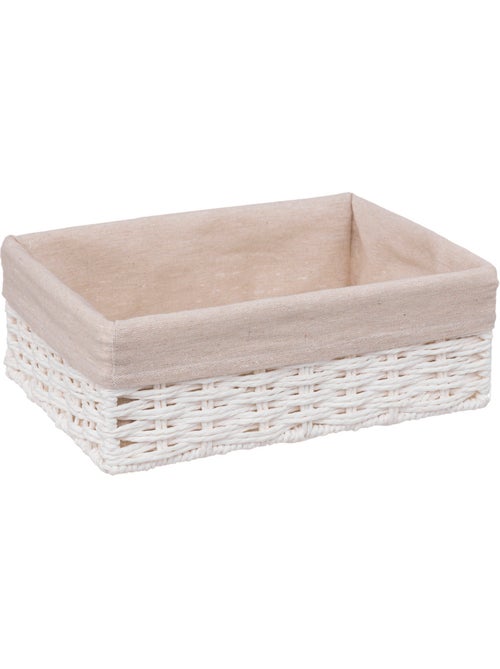 Lot de 2 paniers de rangement VANNERIE - Kiabi