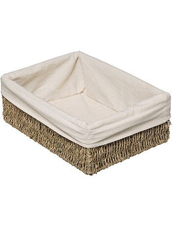Lot de 2 paniers de rangement VANNERIE