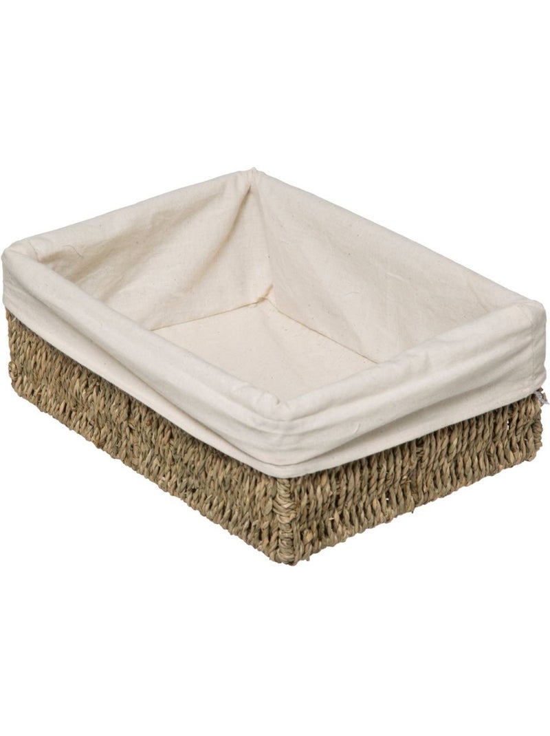 Lot de 2 paniers de rangement VANNERIE Marron - Kiabi