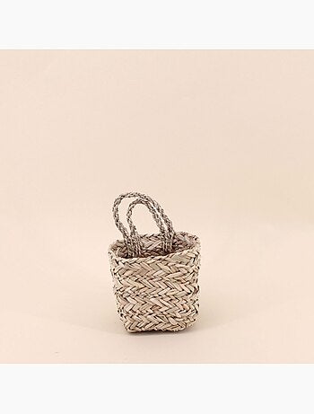 Lot de 2 paniers en fibres naturelles