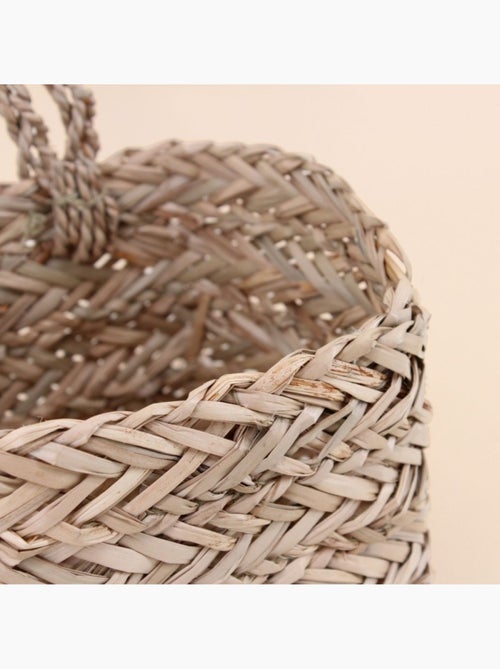 Lot de 2 paniers en fibres naturelles - Kiabi