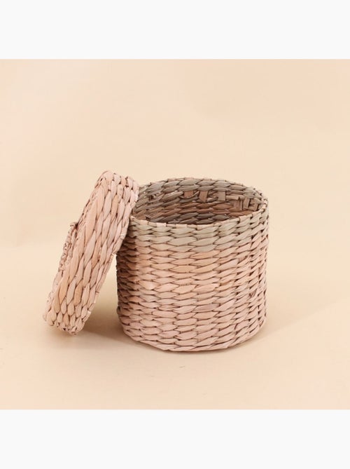 Lot de 2 paniers en jacinthe d'eau - Kiabi