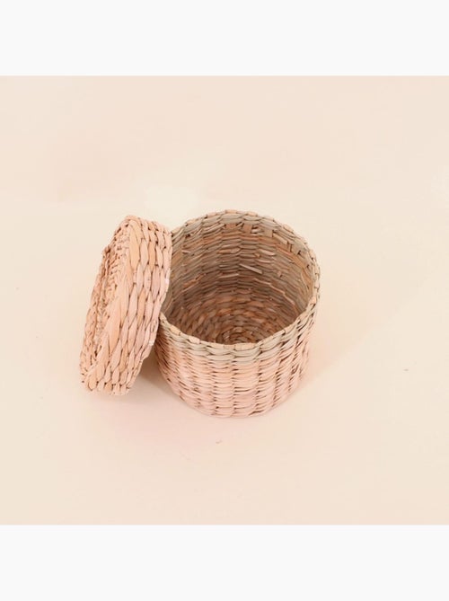 Lot de 2 paniers en jacinthe d'eau - Kiabi