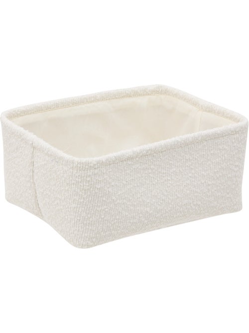 Lot de 2 paniers rectangulaires BOUCLETTE - Kiabi