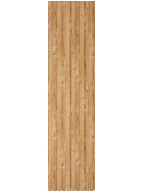Lot de 2 panneaux décoratifs effet bois 120x30cm ALCOV - Kiabi