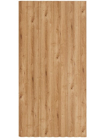 Lot de 2 panneaux décoratifs effet bois 60x30cm ALCOV