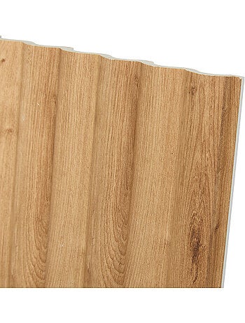 Lot de 2 panneaux décoratifs effet bois ALCOV