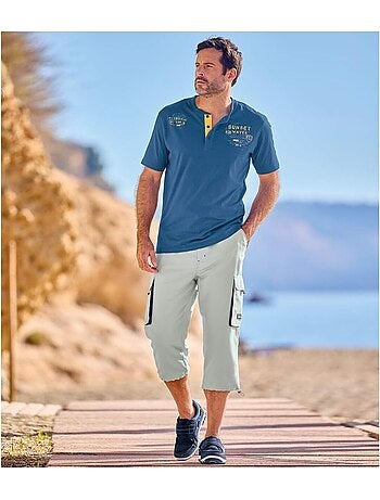 Lot de 2 Pantacourts Cargo Microfibre Top Confort - ATLAS FOR MEN