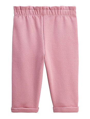 Lot de 2 pantalons bébé en molleton Dina