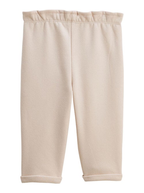 Lot de 2 pantalons bébé en molleton Dina - Kiabi