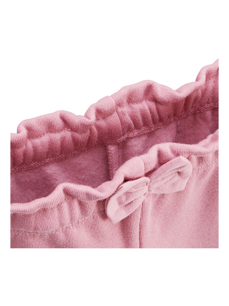 Lot de 2 pantalons bébé en molleton Dina Rose - Kiabi