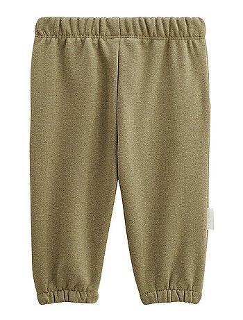 Lot de 2 pantalons bébé en molleton Gustin