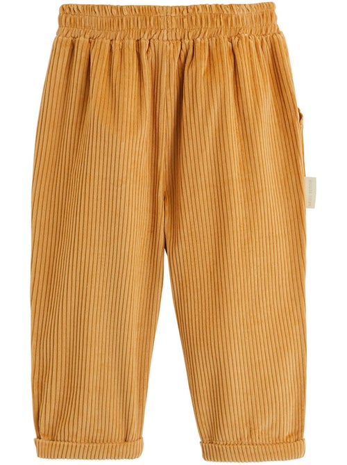 Lot de 2 pantalons bébé en velours côtelé charly - Kiabi
