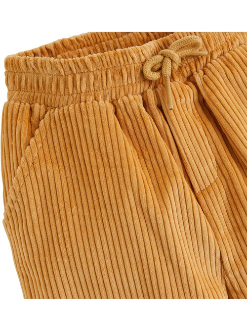 Lot de 2 pantalons bébé en velours côtelé charly - Kiabi