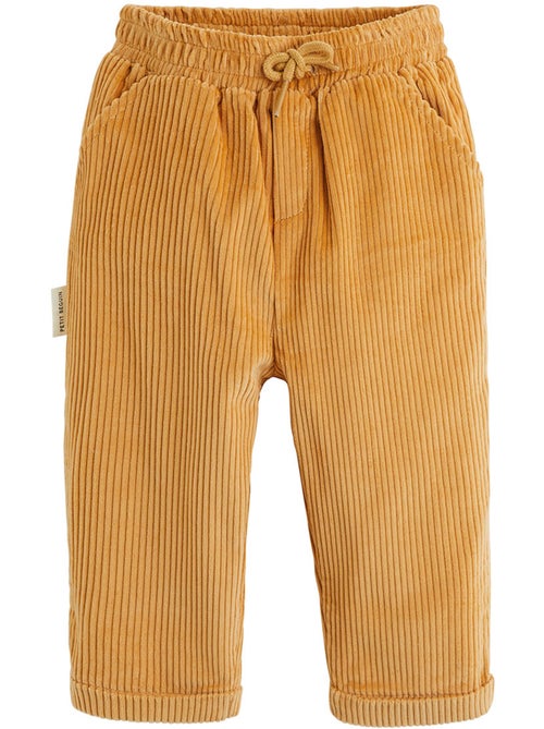 Lot de 2 pantalons bébé en velours côtelé charly - Kiabi