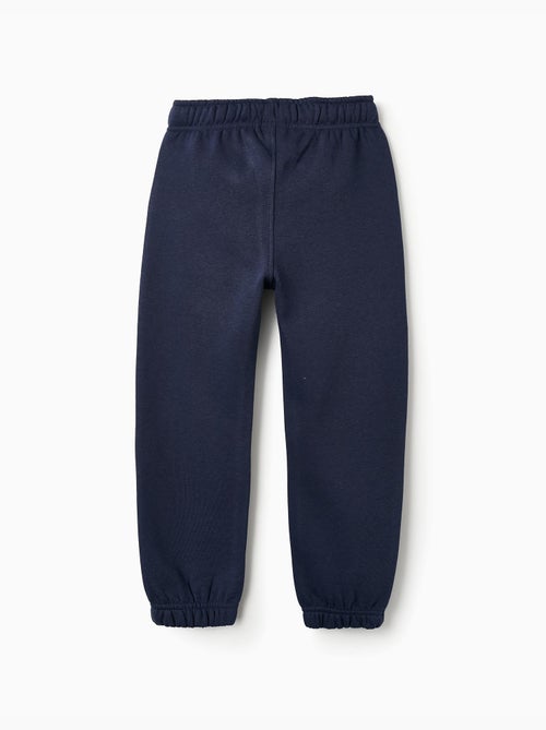 Lot de 2 pantalons de jogging avec doublure en coton peigné - Kiabi Lot de 2 pantalons de jogging avec doublure en coton peigné - Kiabi