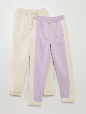 Lot De 2 Pantalons Garçon Coupe Slim Et Longue, Parfaits Pour L’école (du 2 Au 18 Ans) | BLACK