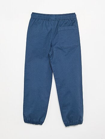 Lot de 2 pantalons de jogging en twill