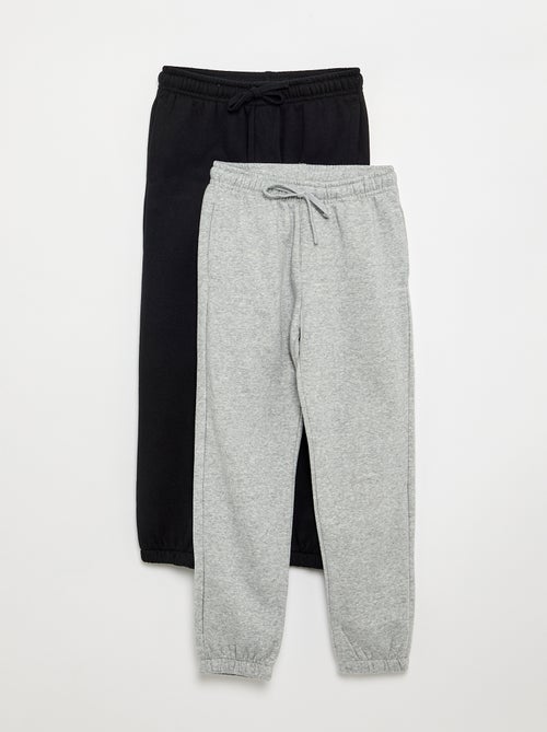 Lot de 2 pantalons de jogging - Kiabi Lot de 2 pantalons de jogging - Kiabi
