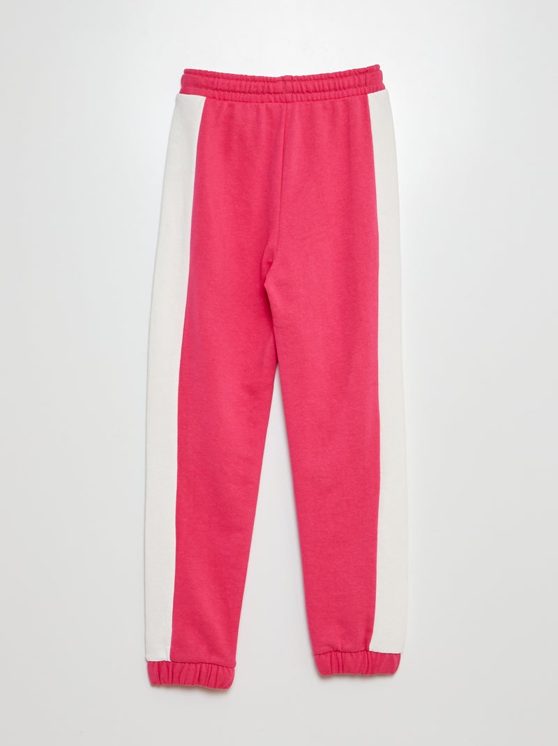 Lot de 2 pantalons de jogging Rose - Kiabi