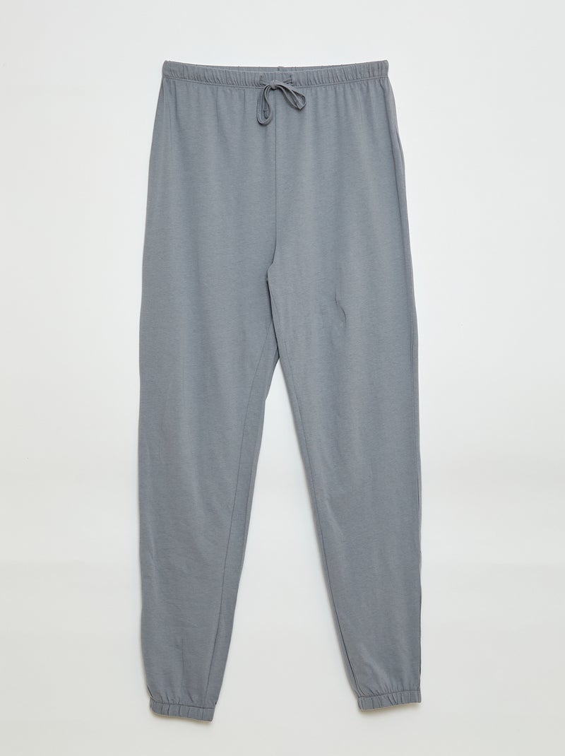Lot de 2 pantalons de pyjama Rose/gris - Kiabi