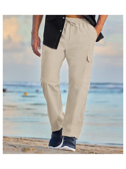 Lot de 2 Pantalons DÉTENTE CARGO  - ATLAS FOR MEN - Kiabi