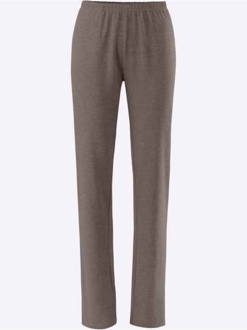 Lot de 2 pantalons en jersey à taille élastique avec poches cousues - Taille standard - Moda Vilona - Kiabi