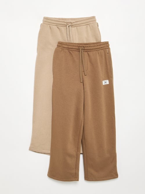 Lot de 2 pantalons en polaire - Kiabi Lot de 2 pantalons en polaire - Kiabi