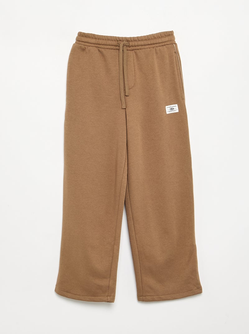 Lot de 2 pantalons en polaire Beige - Kiabi