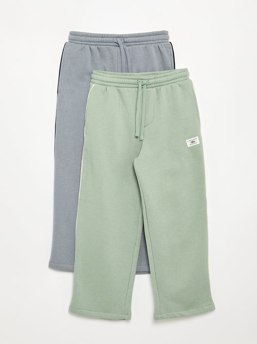 Lot de 2 pantalons en polaire - Kiabi