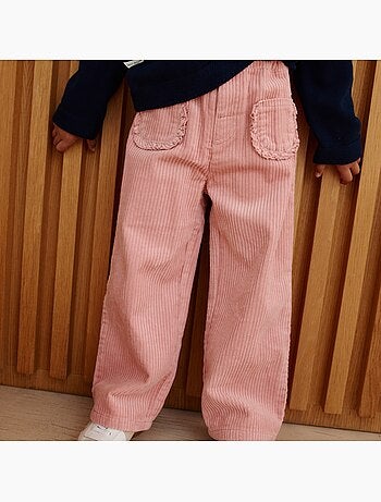 Lot de 2 pantalons enfant cléo