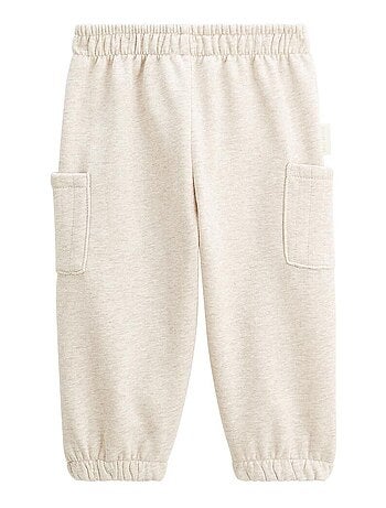 Lot de 2 pantalons enfant en molleton Cracotte