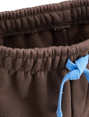 Lot de 2 pantalons enfant en molleton Cracotte