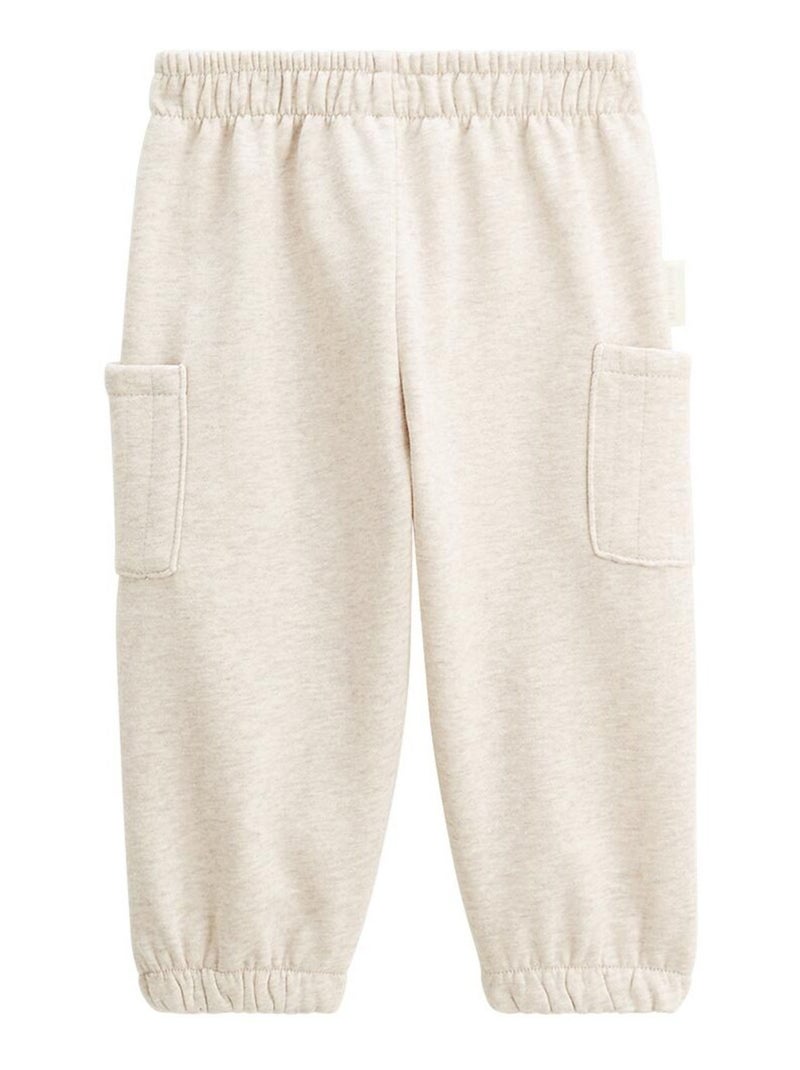 Lot de 2 pantalons enfant en molleton Cracotte Marron - Kiabi
