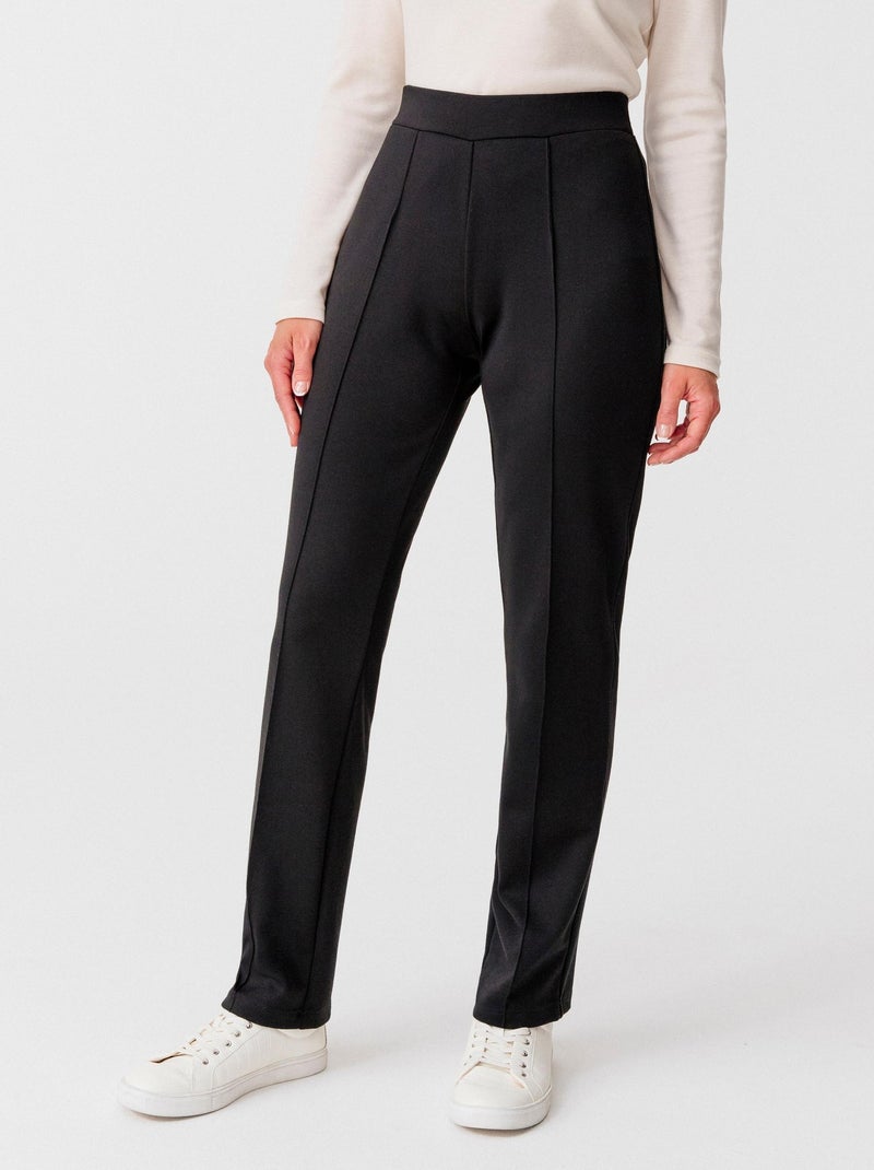 Lot de 2 pantalons maille milano - Damart Gris - Kiabi