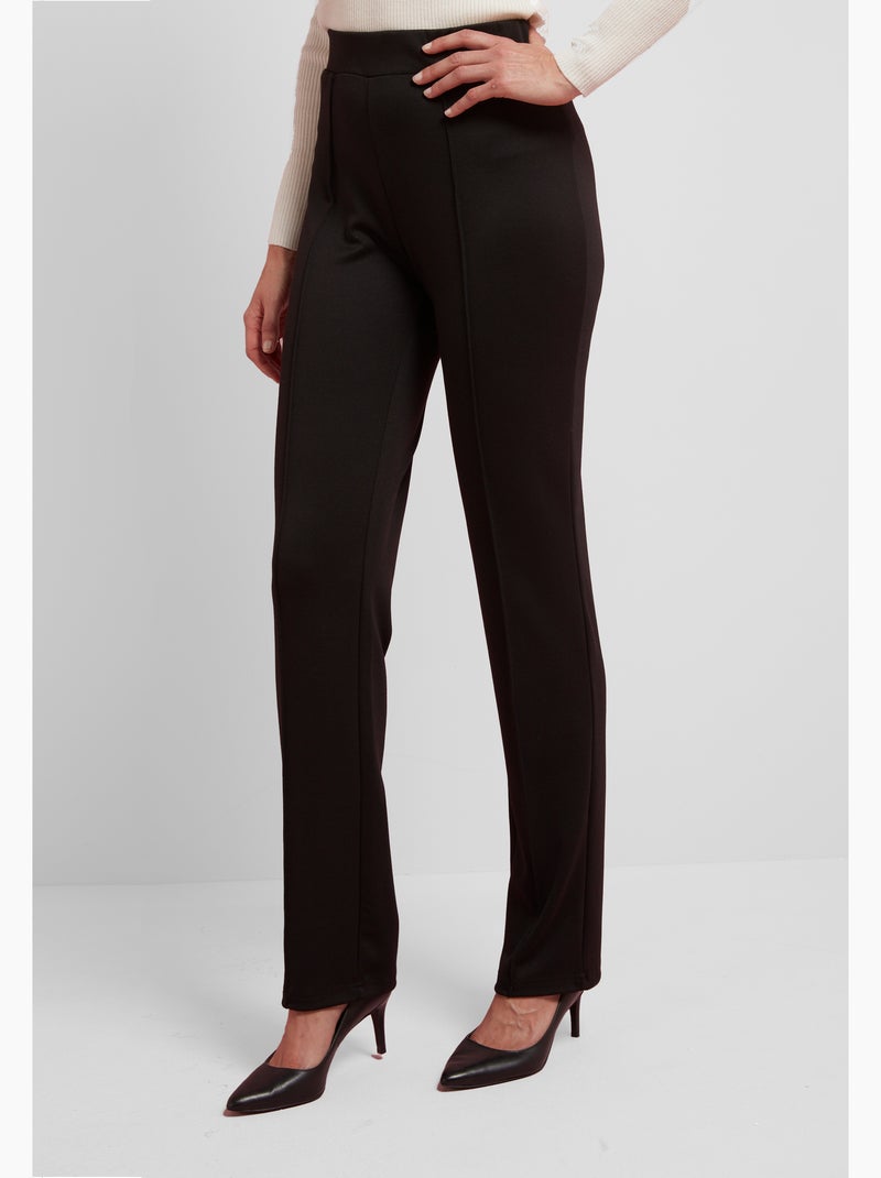 Lot de 2 pantalons maille milano - damart Noir - Kiabi
