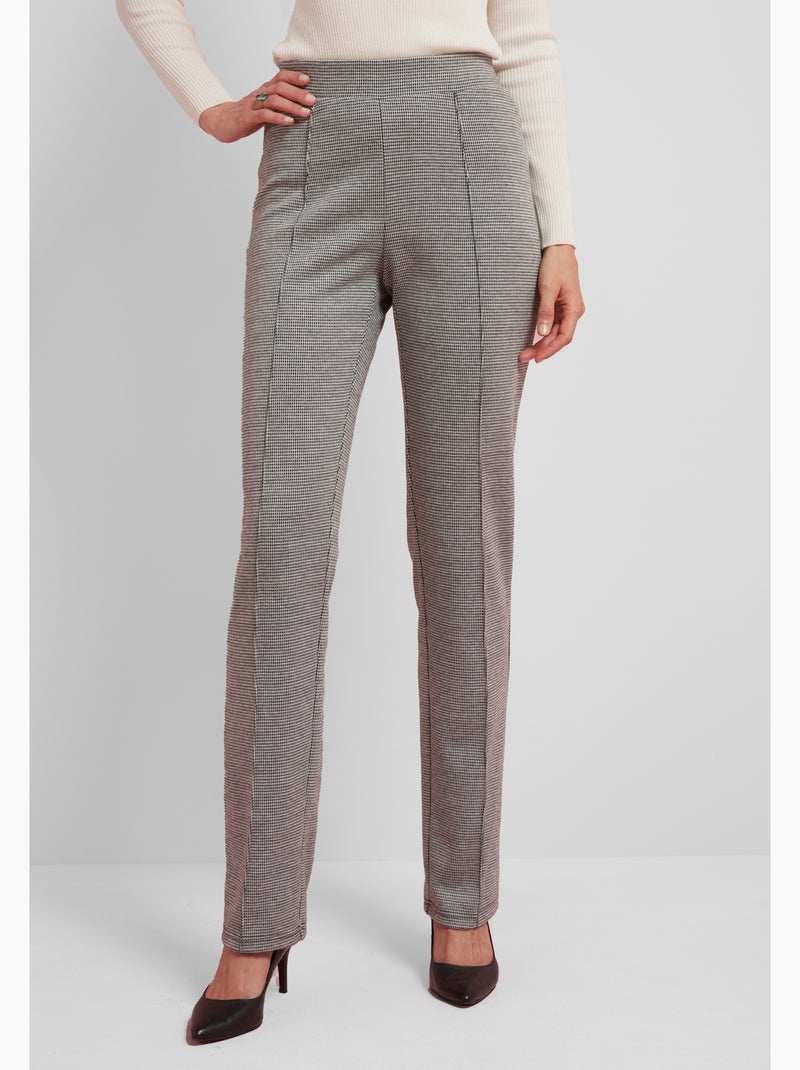 Lot de 2 pantalons maille milano - damart Noir - Kiabi