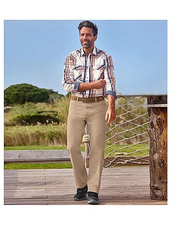 Lot de 2 Pantalons STRETCH CONFORT Coupe Regular - ATLAS FOR MEN