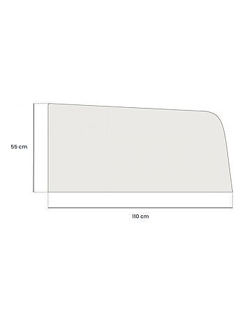 Lot de 2 pare-soleil pour vitres arrière de voiture - Monsieur Bébé