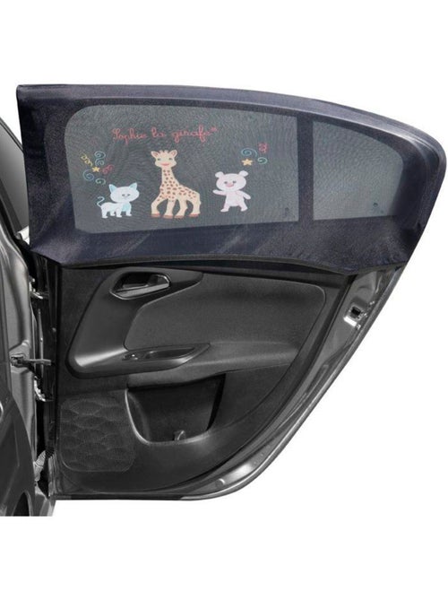 Lot de 2 pare-soleil voiture - sophie la girafe - chausssettes - universels - lavables - Kiabi Lot de 2 pare-soleil voiture - sophie la girafe - chausssettes - universels - lavables - Kiabi