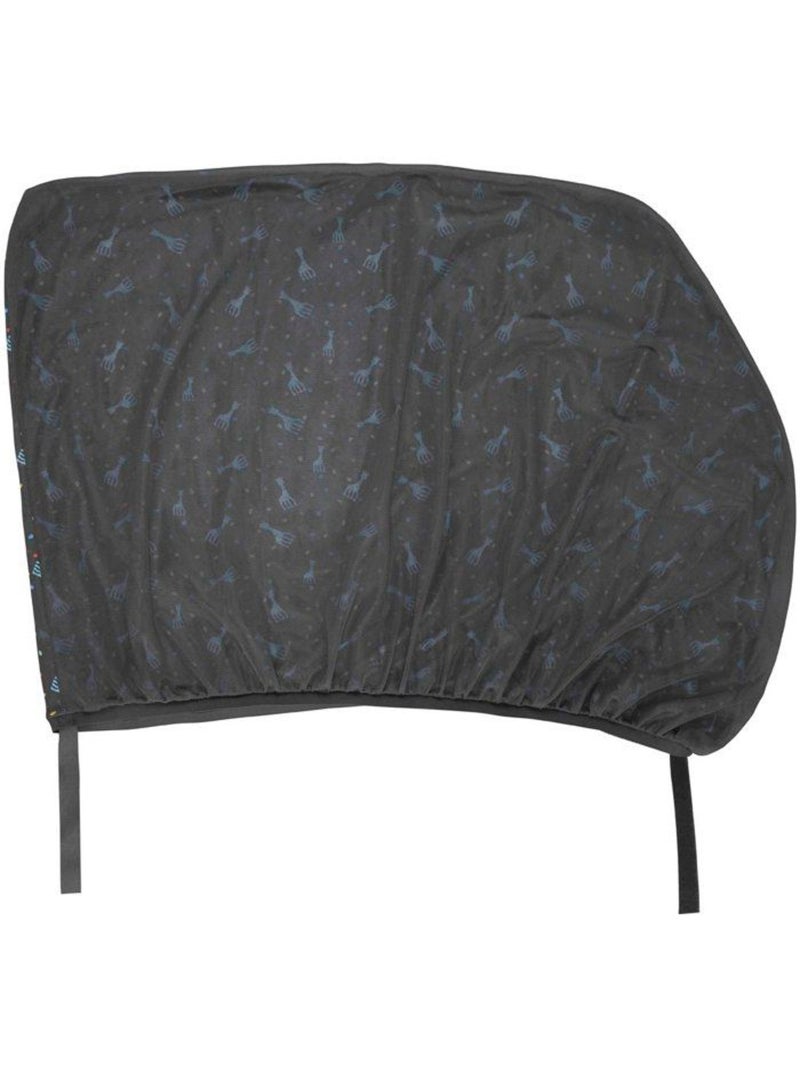 Lot de 2 pare-soleil voiture - sophie la girafe - chausssettes - universels - lavables Noir - Kiabi
