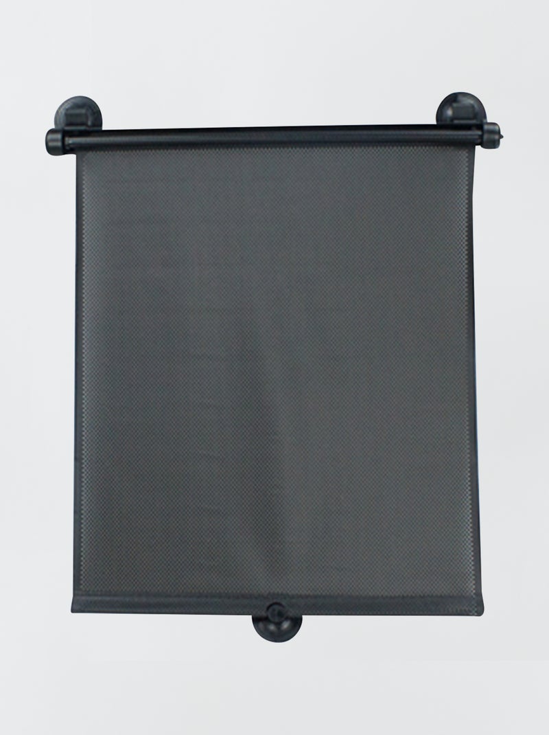 Lot de 2 pare-soleils roulants noir - Kiabi