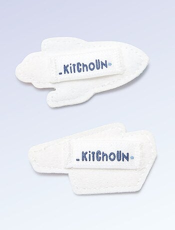 Lot de 2 patchs à enfiler pour personnaliser tes baskets 'Kitchoun'