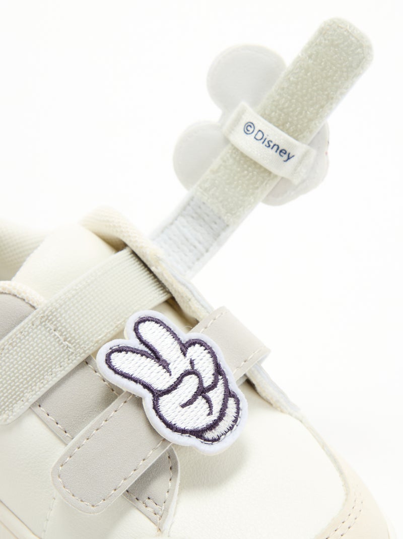 Lot de 2 patchs 'Disney' à enfiler sur scratchs Beige - Kiabi