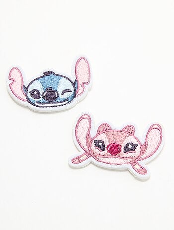 Lot de 2 patchs 'Disney' à enfiler sur scratchs