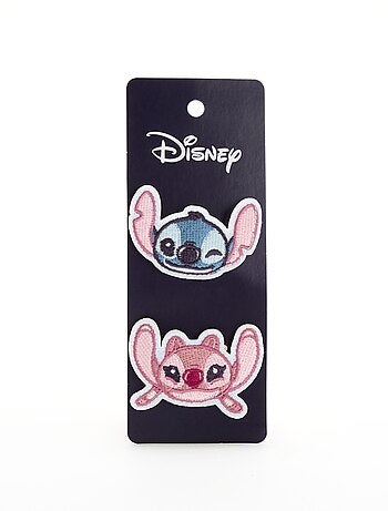 Lot de 2 patchs 'Disney' à enfiler sur scratchs