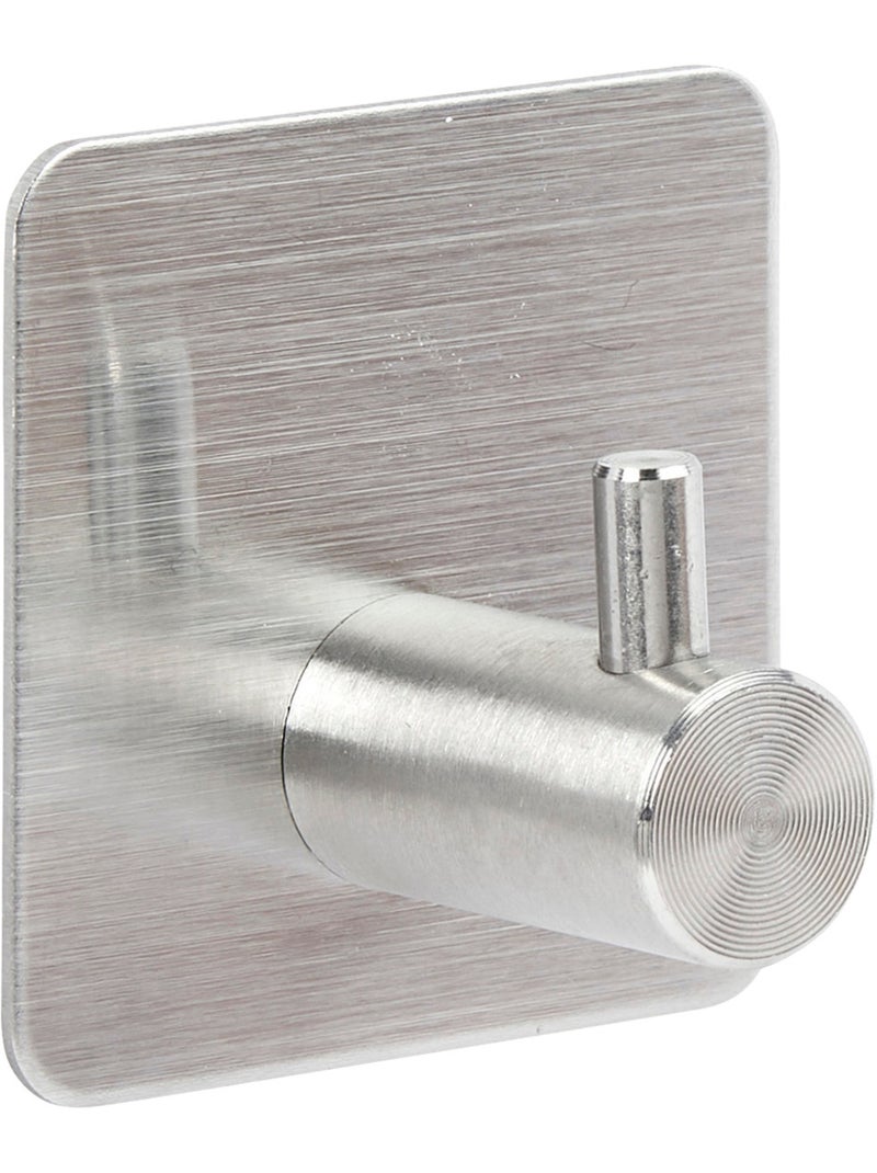 Lot de 2 patères adhésives STIKY PLUS Argent - Kiabi
