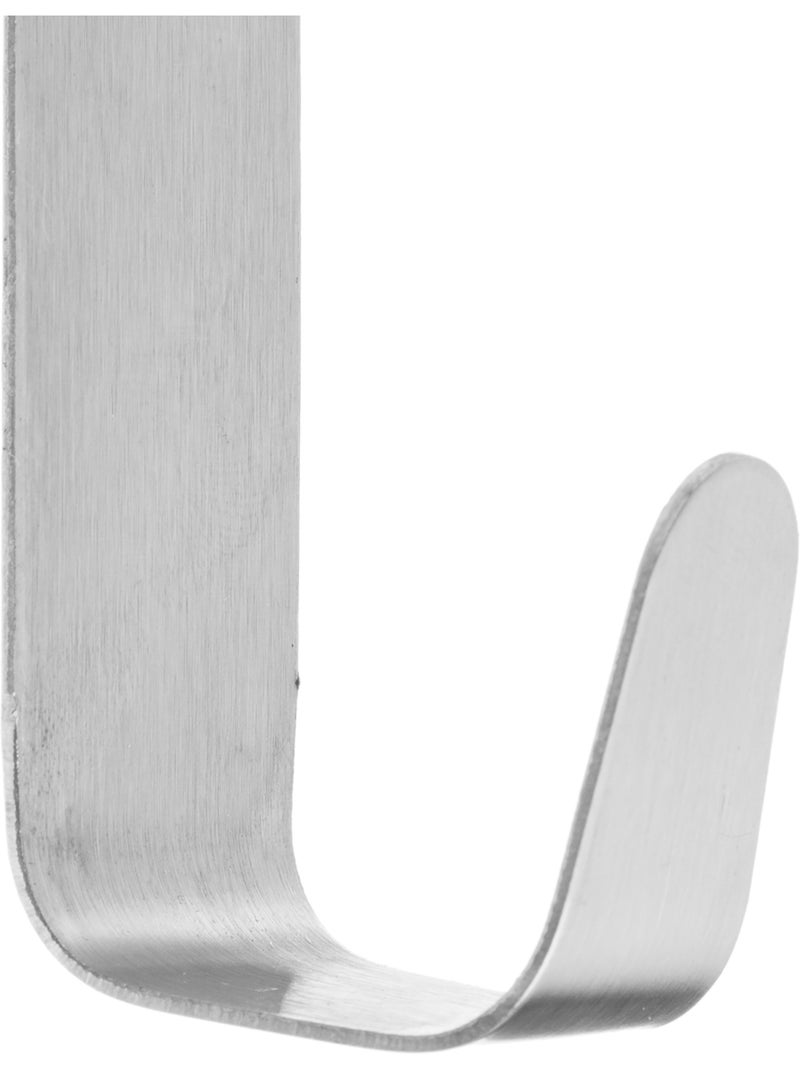 Lot de 2 patères crochet porte NOXY Argent - Kiabi